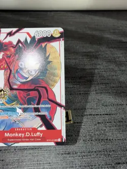 Carte One Piece Monkey.D.Luffy ST01-012 3rd Anniversary Anglais / English Card - Image 5