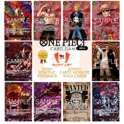 One Piece Cards Carrying On His Will OP13 Card List JAP PREORDER OP-13 - Image 2