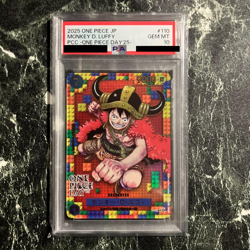 PSA 10 One Piece Monkey D. Luffy P-110 Promos Japanese One Piece Day '25 - Image 1