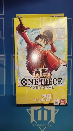 ONE PIECE STARTER DECK EGGHEAD ST-29 ENG INGLESE NUOVO SEALED 2026 - Image 1