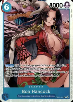 One Piece TCG • Boa Hancock OP07-051 • Super Rare • ENG/NM - Image 1