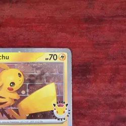 Pikachu 051 /162 Stamped 2026 Pokemon Day 30 Promo TCG With Coin - Image 5