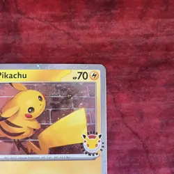 Pikachu 051 /162 Stamped 2026 Pokemon Day 30 Promo TCG With Coin - Image 5