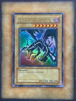 Yugioh Red-Eyes B. Dragon LOB-070 Ultra Rare 1ST EDITION GLOSSY! NM - Image 1