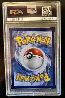 2019 POKEMON SUN & MOON TEAM UP #165 FULL ART/GENGAR & MIMIKYU GX PSA 9 - Image 2