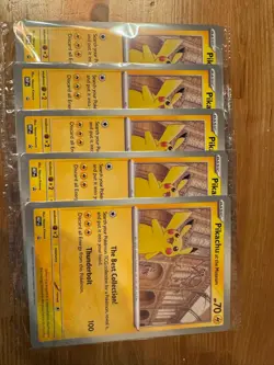 Pikachu At The Museum Jumbo Pokemon Card - Natural History Museum - In Hand - Image 2