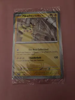 Pikachu At The Museum Natural History London Jumbo Pokemon Card IN HAND SEALED - Image 1
