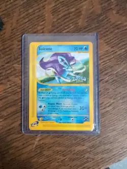 Suicune 53 Black Star Promo Pokemon Card E-Reader Series Vintage - Image 1