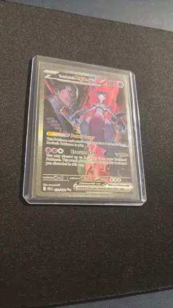 Pokemon Team Rocket's Mewtwo ex 231/182 Destined Rivals Rare Holo English Card - Image 3