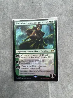 Freyalise, Llanowar's Fury NM* FOIL Commander Anthology 111/320 mtg -UnltdCards - Image 1