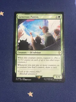 Generous Patron FIC 0305 MTG Magic - Image 1