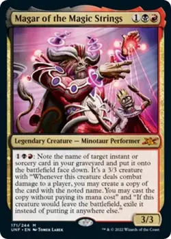 Magic the Gathering-Unfinity-Magar of the Magic Strings-#171-M-LP - Image 1