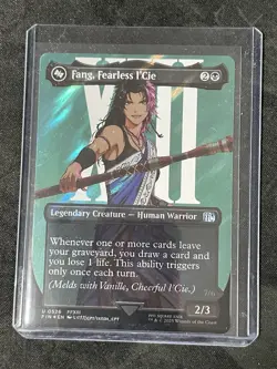 Fang, Fearless l'Cie (Borderless) (Surge Foil) Final Fantasy Foil - Image 1