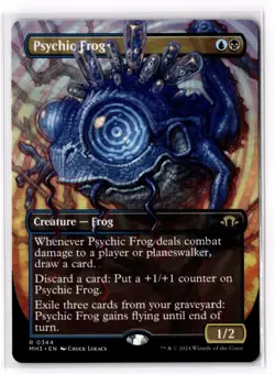 Psychic Frog (Borderless) 344 Modern Horizons 3 Normal NM - Image 1