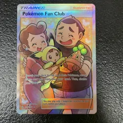 Pokemon Fan Club (Full Art) 155/156 Sm-Ultra Prism Holo - Image 1