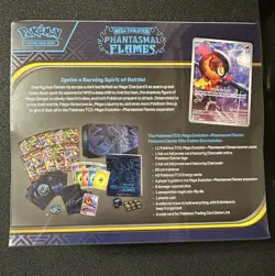 Phantasmal Flames Pokemon Center Elite Trainer Box ETB Sealed - Image 2
