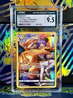 Pokemon Lost Origin Charizard TG03/TG30 CGC Mint+ 9.5 - Image 1