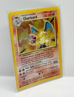 Pokemon TCG Charizard Base Set 4/102 Holo 1999-2000 Wizards Base Set Shadow - Image 4