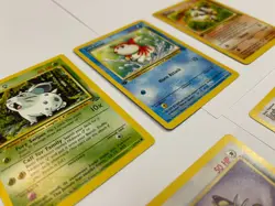 First 1st Edition Pokemon Jungle Lot Mankey Goldeen Nidoran Jigglypuff Meowth - Image 5