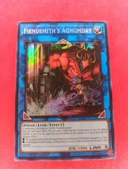 Fiendsmith's Agnumday MP25-EN109 1st Edition Secret Rare Yu-Gi-Oh - Image 1