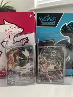Pokemon Center Exclusive ETB Stamped Promo Black Bolt and white flare - Image 1