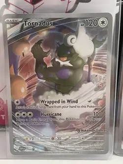 Pokemon Center Exclusive ETB Stamped Promo Black Bolt and white flare - Image 4