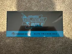 Pokemon Black Bolt and White Flare Pokemon Center ETB Sealed Brand New & Sealed - Image 3