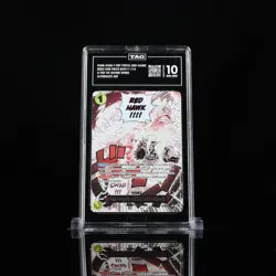 ENG One Piece 2025 OP11-114 Gum-Gum Fire-Fist Pistol Red Hawk Alt Art TAG 10 - Image 4