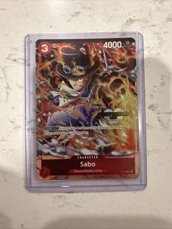 One Piece TCG Sabo P-044 (Championship 2024 Event Pack) Promo (a) - Image 1
