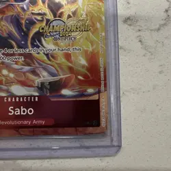 One Piece TCG Sabo P-044 (Championship 2024 Event Pack) Promo (a) - Image 4