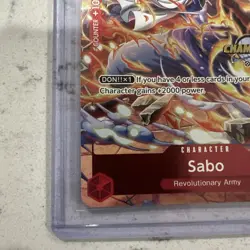 One Piece TCG Sabo P-044 (Championship 2024 Event Pack) Promo (a) - Image 5