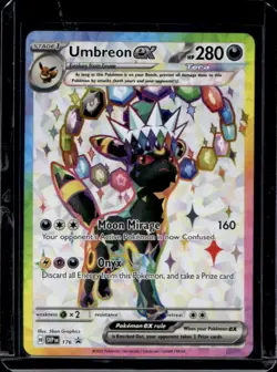 2023-25 Pokemon SV Black Star Promos SVP EN Umbreon ex #176 - Image 1