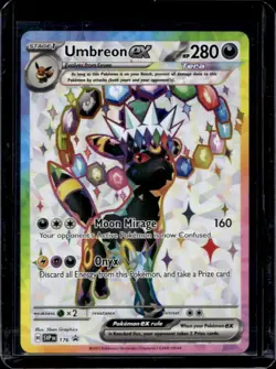2023-25 Pokemon SV Black Star Promos SVP EN Umbreon ex #176 - Image 1