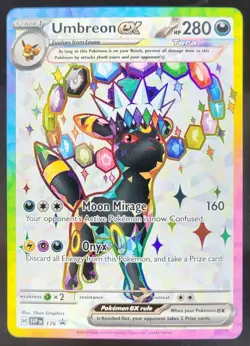 2023-25 Pokemon SV Black Star Promos - SVP EN Umbreon ex #176 JP2 - Image 1