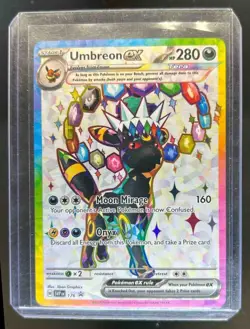 2023-25 Pokemon SV Black Star Promos SVP EN Umbreon ex #176 - Image 1