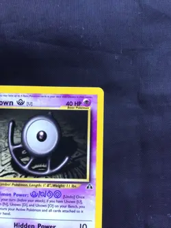 Pokemon Cards: Neo Discovery 1st Edition Uncommon: Unown U 51/75 - Image 3