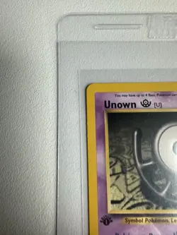 Unown [U] 1st Edition Neo Discovery 51/75 WOTC Vintage Pokemon - Image 4