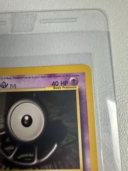 Unown [U] 1st Edition Neo Discovery 51/75 WOTC Vintage Pokemon - Image 5