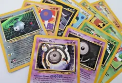 Pokemon Neo Genesis & Neo Discovery Single Trading Cards TCG ● NEAR MINT - Image 2