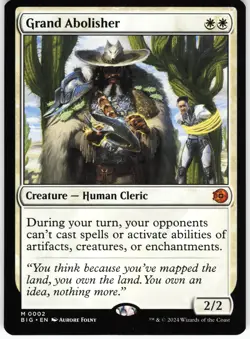 Grand Abolisher M Outlaws of Thunder Junction: The Big Score BIG Normal 2MTG NM - Image 1