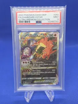 Pokemon Sword & Shield Ultra Premium Collection Charizard VSTAR SWSH262 PSA 9 - Image 1