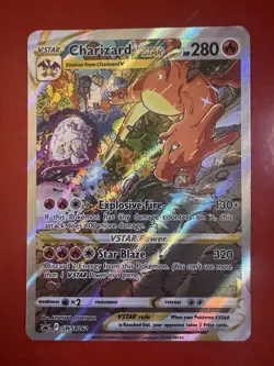 Pokemon TCG: Charizard VSTAR SWSH262 - SWSH: Black Star Promo - Ultra Rare - Image 1