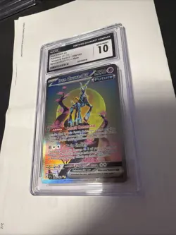 Pokemon TCG Iron Crown EX 206/162 Special Illustration - Temporal Forces CGC 10 - Image 1