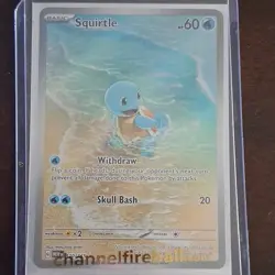 Pokemon TCG Squirtle Basic Regular Card 170/165 MEW English 2023 - Image 1