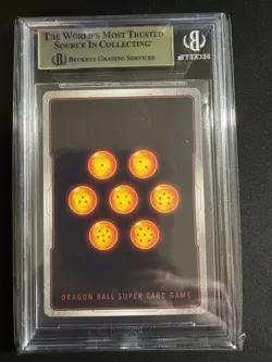Dragon Ball Super card Final Showdown Son Goku TB3-035 SPR Beckett BGS 9.5 DBS - Image 2