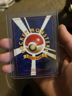 1996 Pocket Monsters Pokemon Japanese Tcg Card Trainer RARE - Image 2