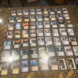 Realms of the Elf Lords - Lord of the Rings TCG - Mixed Card Lot 63 Cards - Image 1