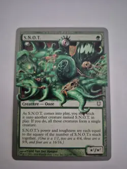 S.N.O.T. MTG Magic the Gathering Card Unhinged (C) - Image 1