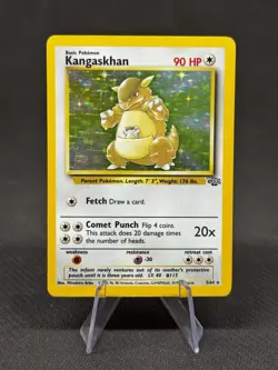 Kangaskhan 5/64 - Jungle Rare Holo - Pokemon Trading Card Game - MP - Image 1