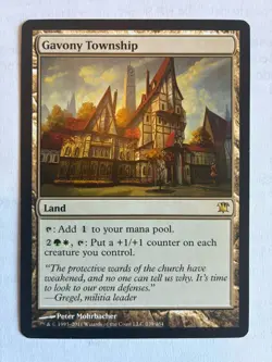 Gavony Township Innistrad Regular NM X1 Magic The Gathering - Image 1